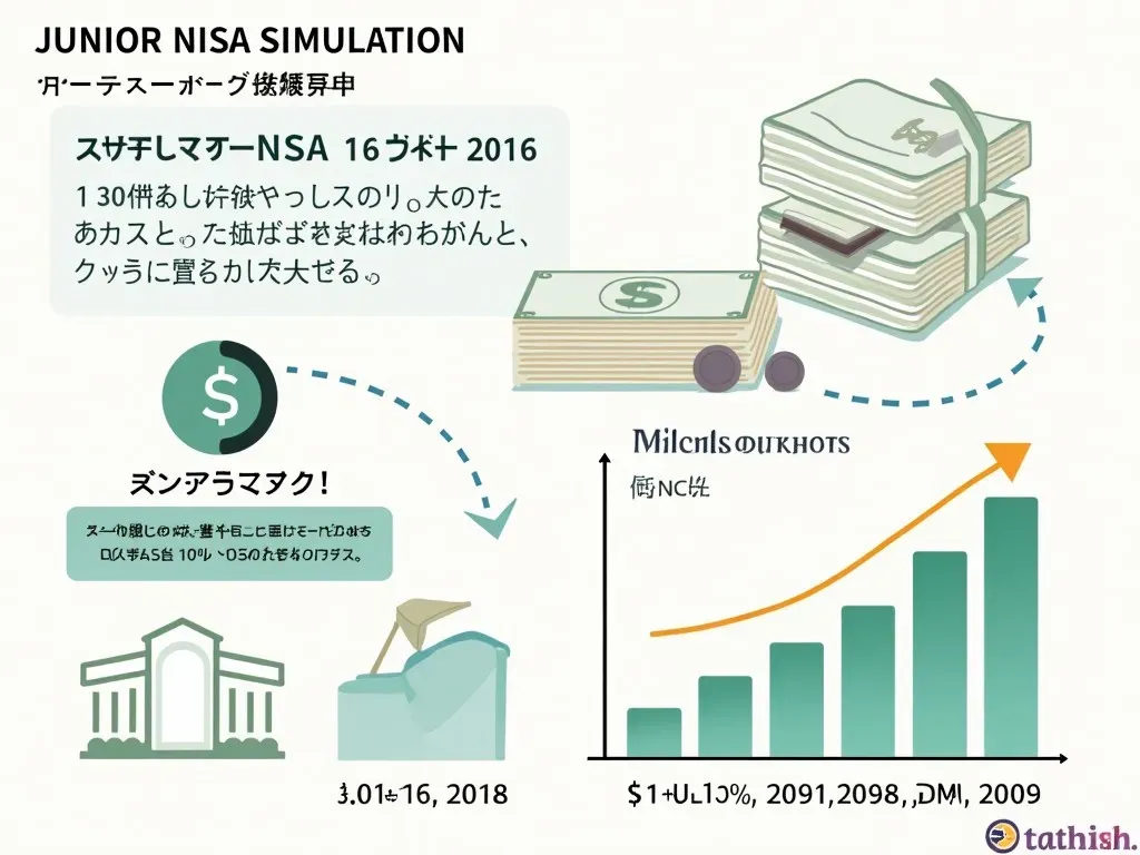 ジュニアNISA シミュレーション