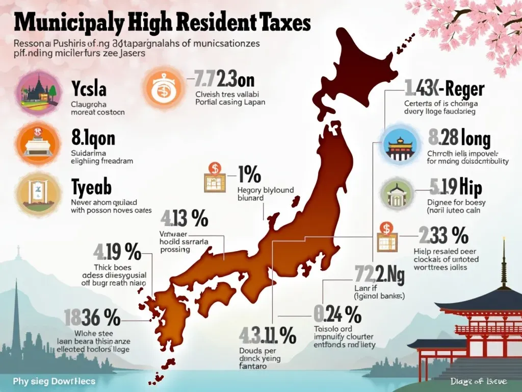 住民税 高い 自治体 ランキング