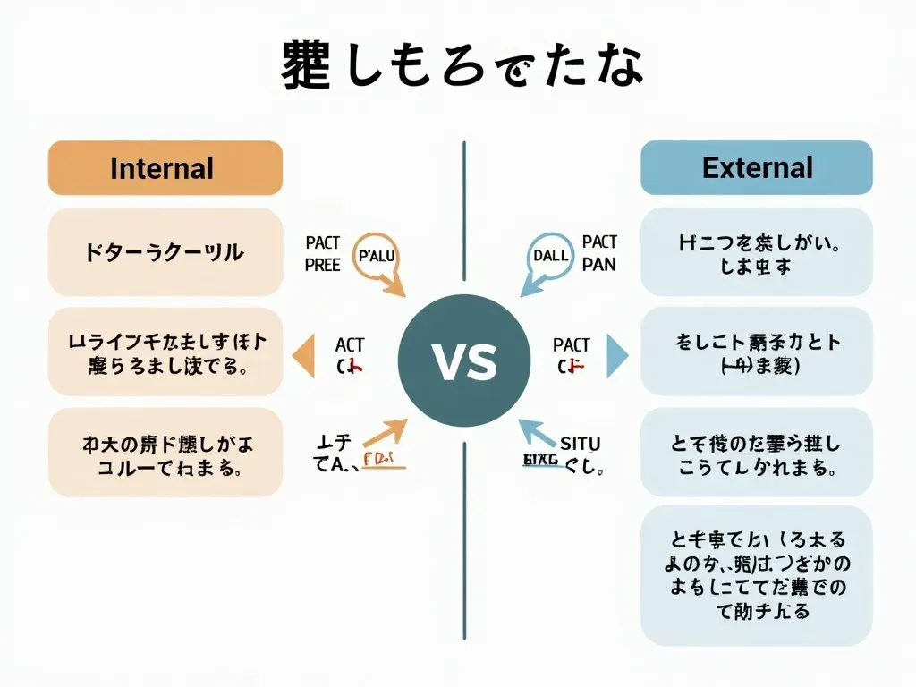 内税と外税の比較画像