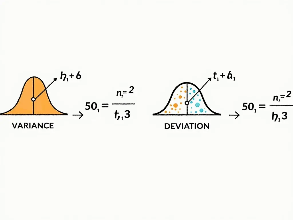 分散と標準偏差の関係