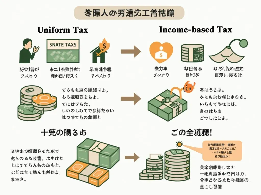 均等割と所得割の違い