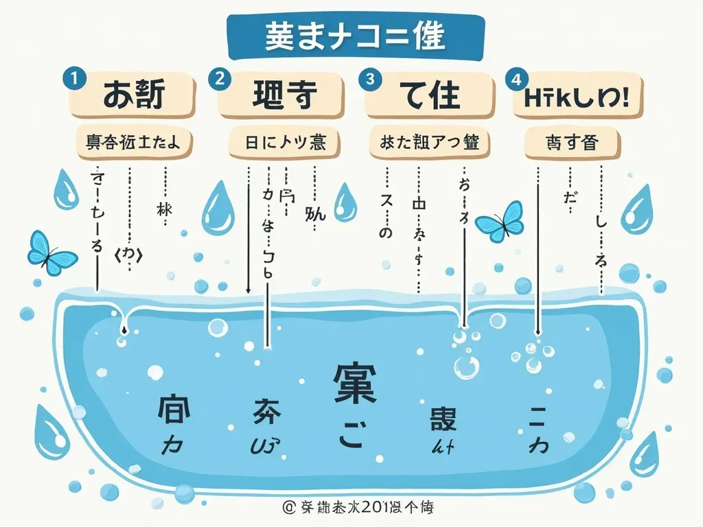 水の単位表