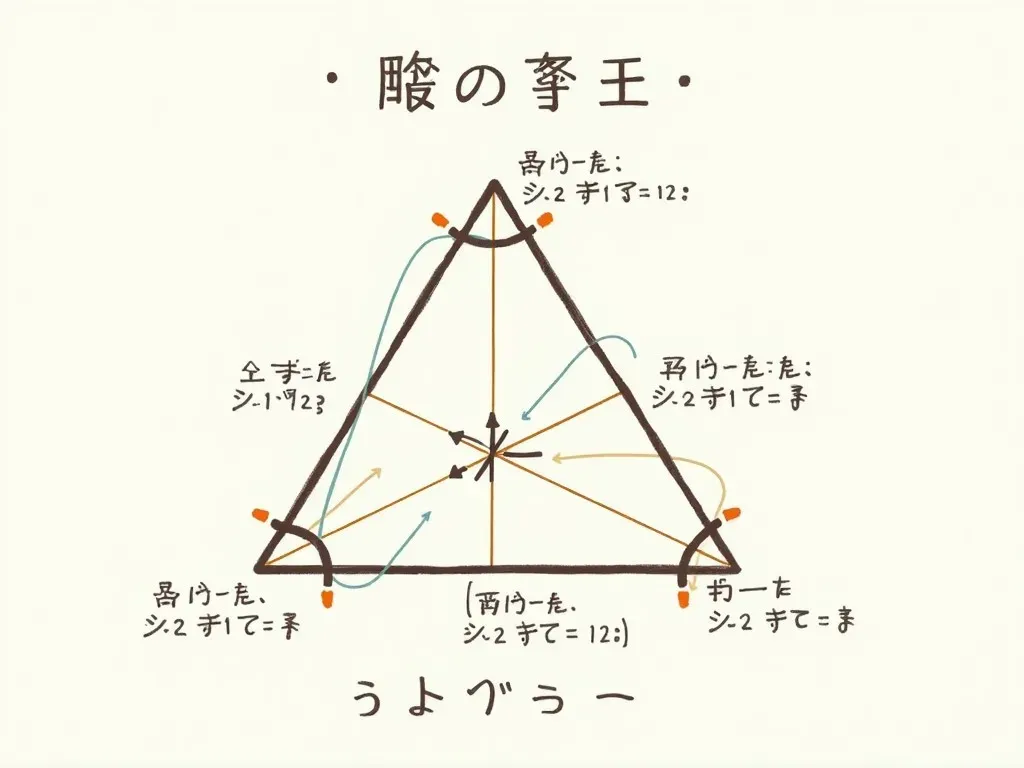 直角三角形の辺の比率