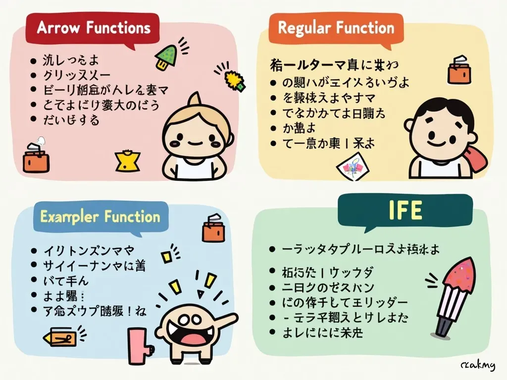 JavaScript関数の種類