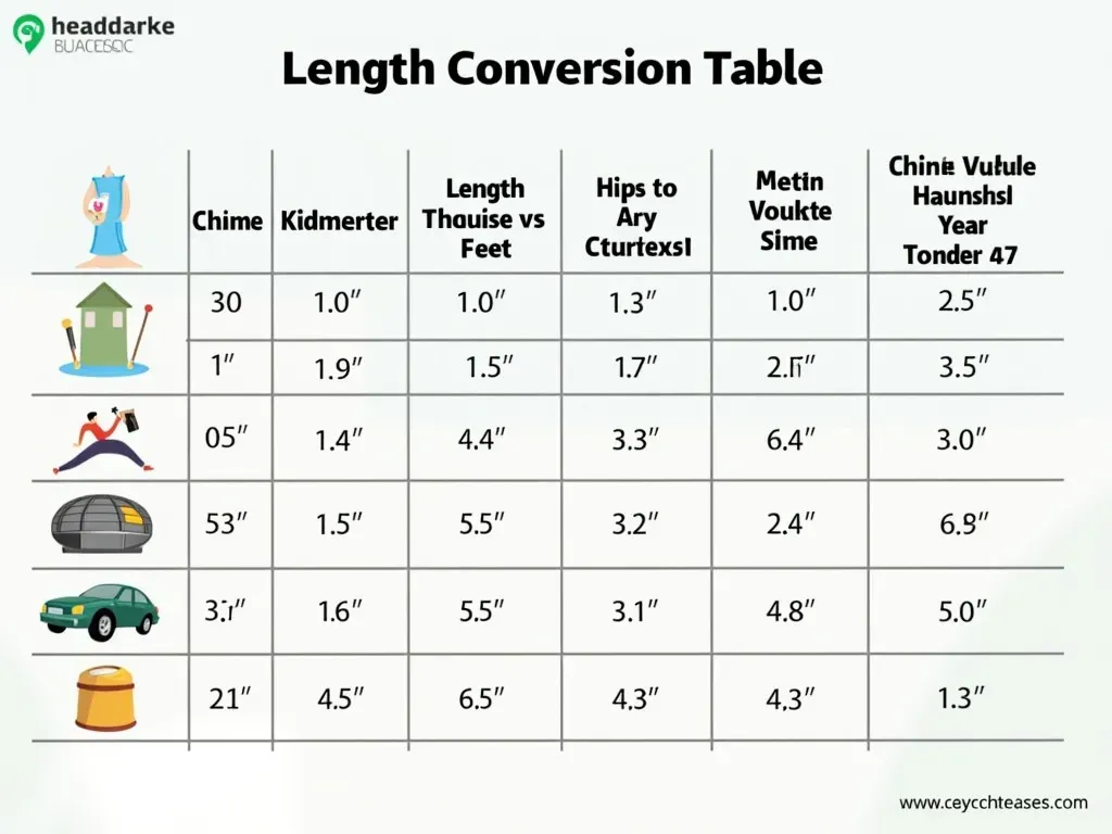 Length Conversion Table